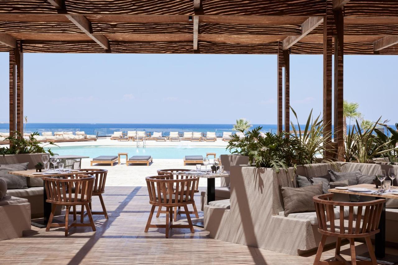 Elissa Adults-Only Lifestyle Beach Resort Kallithea  Ngoại thất bức ảnh The restaurant at the Mykonos Villa