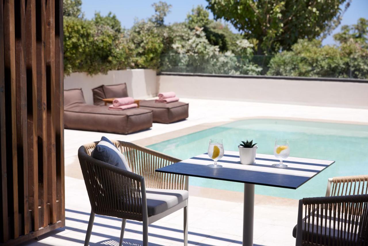 Elissa Adults-Only Lifestyle Beach Resort Kallithea  Ngoại thất bức ảnh Private pool at the hotel